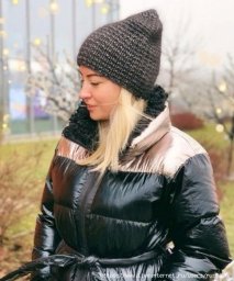 Шапка спицами