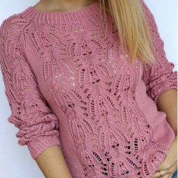 Узор спицами