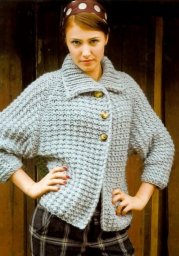 Жакет с рукавом «реглан» от Ким Харгривз