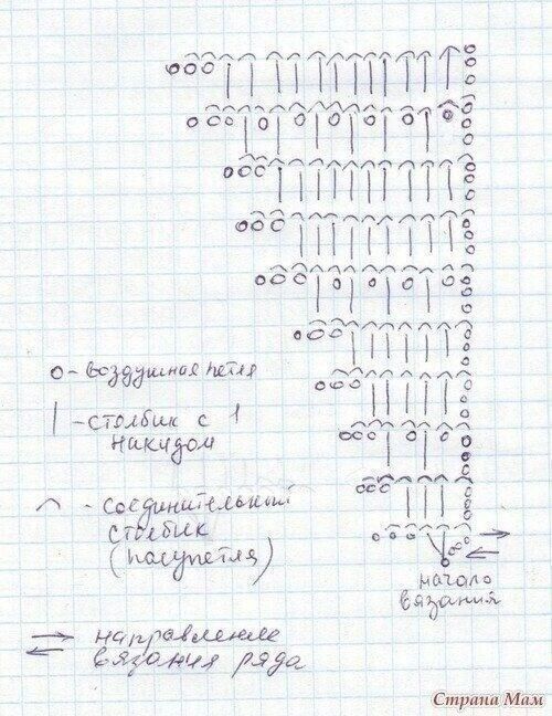 Бактус крючком