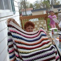 Идея для яркого пледа