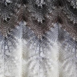 Красивый палантин спицами, узор