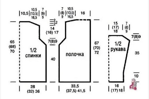 Элегантная модель кардигана спицами Элегантная модель кардигана спицами