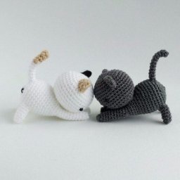 Очаровательные котята-амигуруми