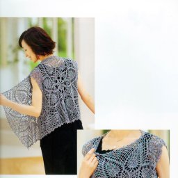 Очаровательный жилет крючком