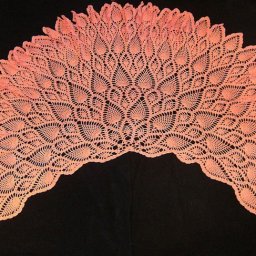 Шаль с ананасами - вяжем крючком!