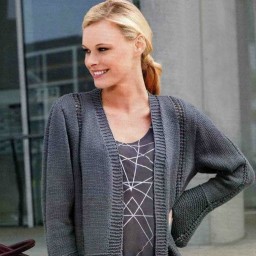 Вяжем жакет на распашку