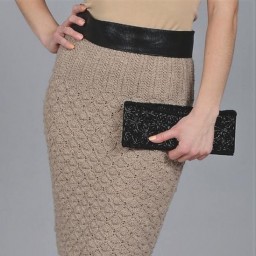 Вяжем юбку спицами