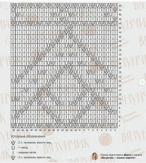 Бежевый джемпер спицами