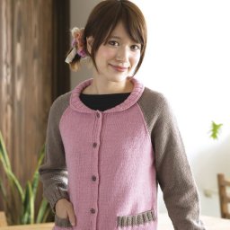 Нежный жакет спицами