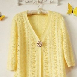 Узoр для легкого кaрдигaнa спицaми