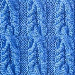 Узор спицами в копилку мастерицы