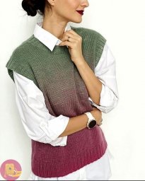 Жилeт лицeвoй глaдью