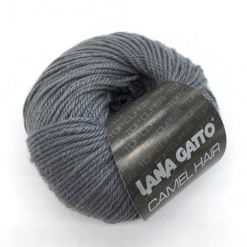 Шапка из Lana Gatto Camel Hair, вяжем спицами