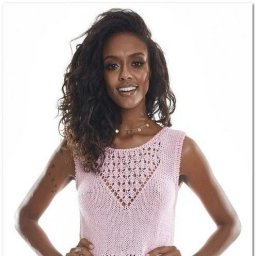 Узор для летнего топа спицами