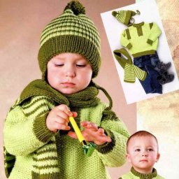 Вяжем детский комплект