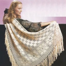 Красивая шаль