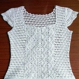 Милый топ крючком