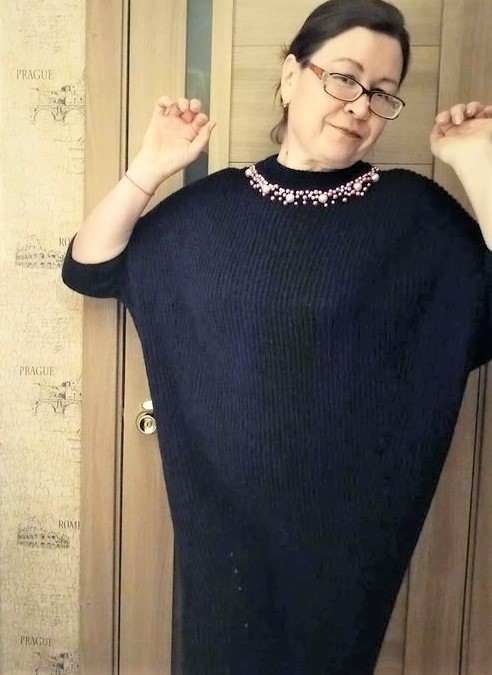 Платье оверсайз