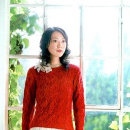 Симпатичный узор для свитера спицами