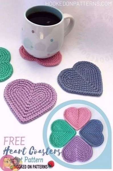 Подставка под горячее "Сердце"