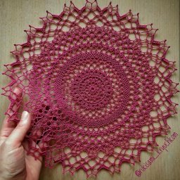 Роскошные салфетки со схемами