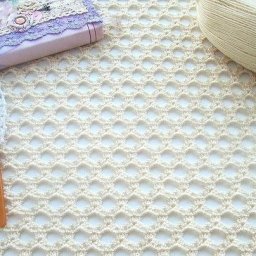 Узор "Крупная сеточка" в копилку мастерицы