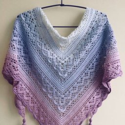 Идея для очаровательной шали