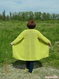 Универсальный кардиган крючком