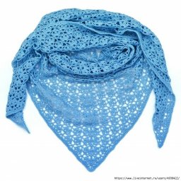 Шаль крючком