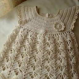 Милое ажурное платьице для девочки