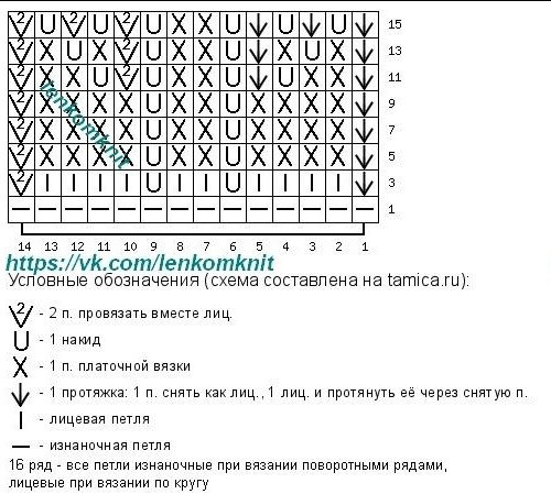 Узорчатая майка, схемы Узорчатая майка, схемы