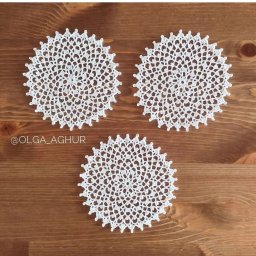 Схемы салфеток крючком