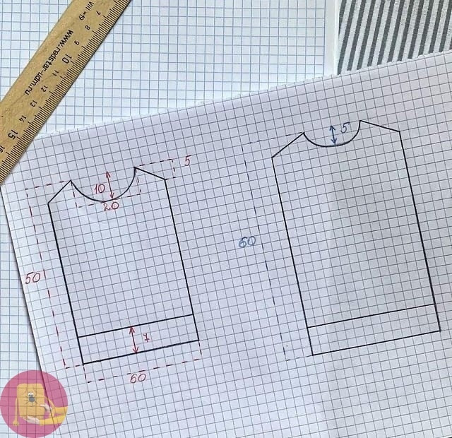 Жилет спицами