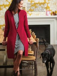 Кардиган спицами