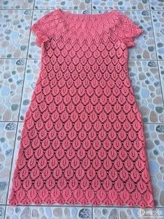 Узор для платья крючком Узор для платья крючком