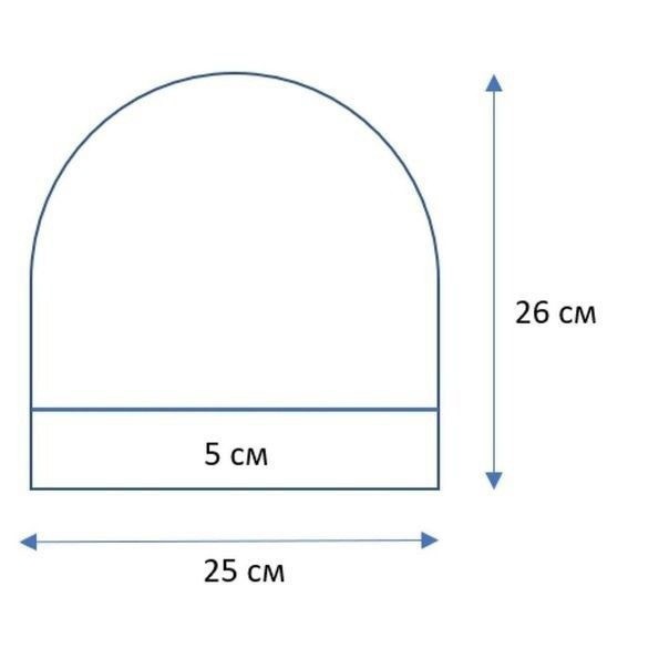 Вяжем шапку спицами