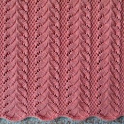 Красивый узор спицами