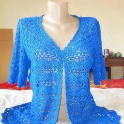 Красивый жакет крючком