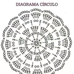 Круглые мотивы крючком в копилку мастерице