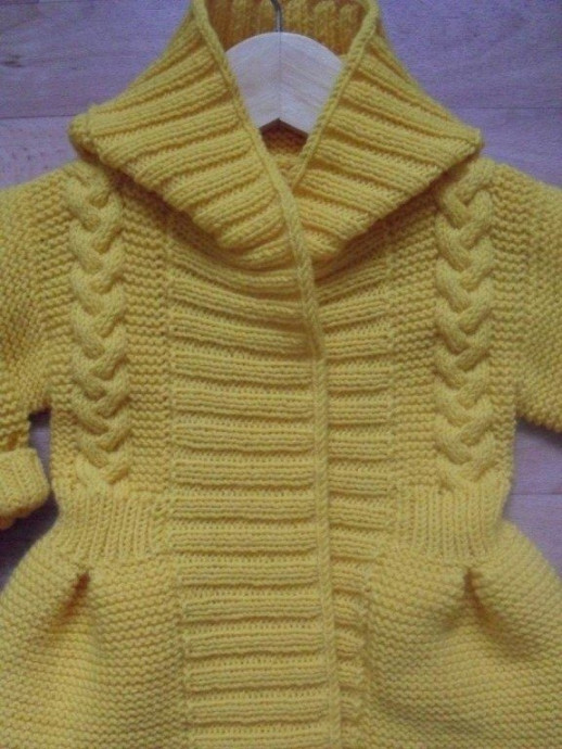 Жакет - пальтишко для девочки