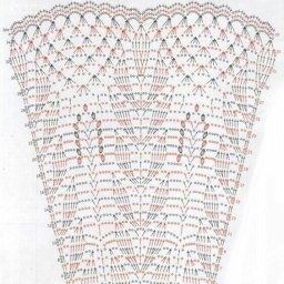 Подборка схем для юбок крючком