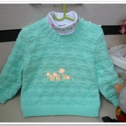 Простой узор спицами