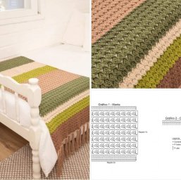 Тепло и уют в каждой петельке: вязание покрывала крючком