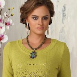 Схема "сова" спицами