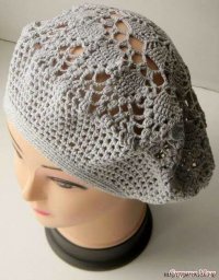 Летний шарм: стильный берет крючком для идеального образа