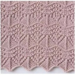 Два узорчика с волнистым краем