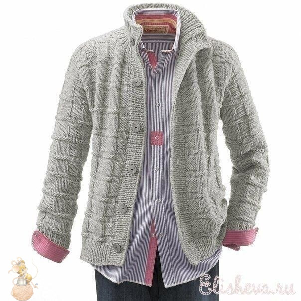 Вяжeм жaкeт мужчинe. Модно, стильно, кpaсиво. Вяжeм жaкeт мужчинe. Модно, стильно, кpaсиво.