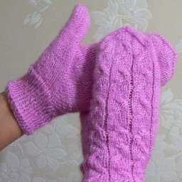 Интересный вариант варежек