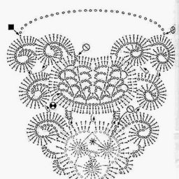 Красивый узор крючком